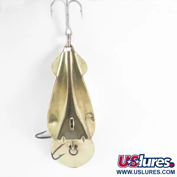 Buck Perry Spoonplug Cucharilla, Latón, 14g, Vintage, #2589