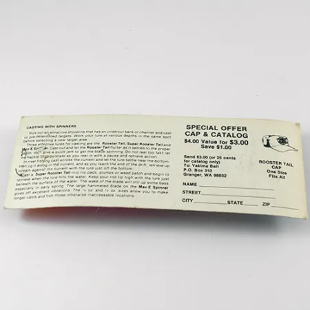 Worden’s Original Rooster Tail 6 Cucharilla, Plata/Rosa, 15g, #2597