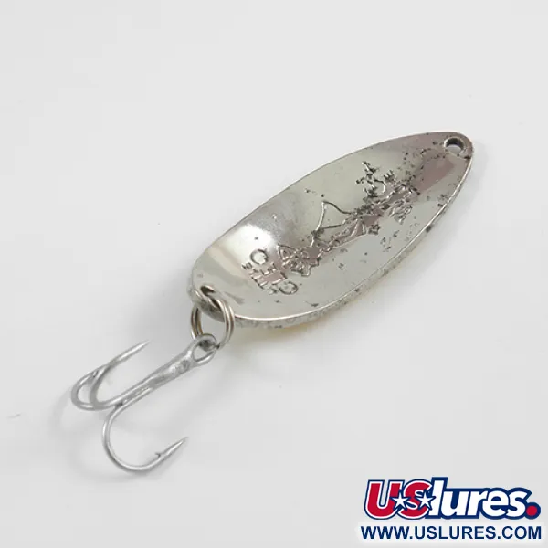 Seneca Little Cleo (Hula Girl) Cucharilla, Am/Verde/Níquel, 18g, #2605