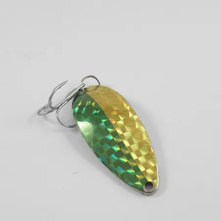 Seneca Little Cleo (Hula Girl) Cucharilla, Am/Verde/Níquel, 18g, #2605