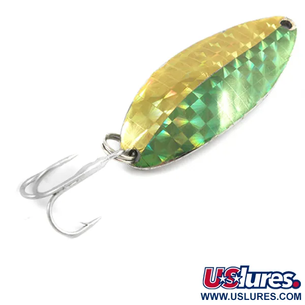 Seneca Little Cleo (Hula Girl) Cucharilla, Am/Verde/Níquel, 18g, #2605