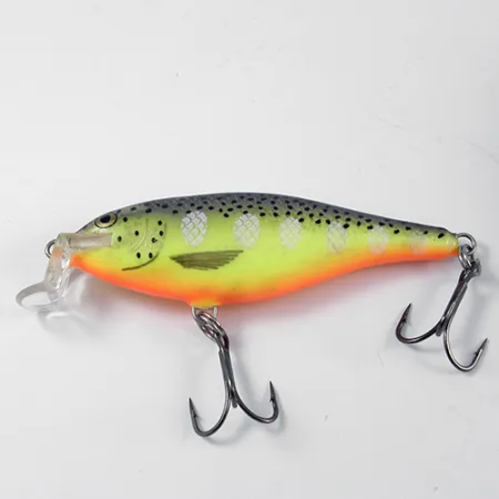 Rapala Shallow Shad Rap Señuelo, Perca, 7g, Balsa, #2613