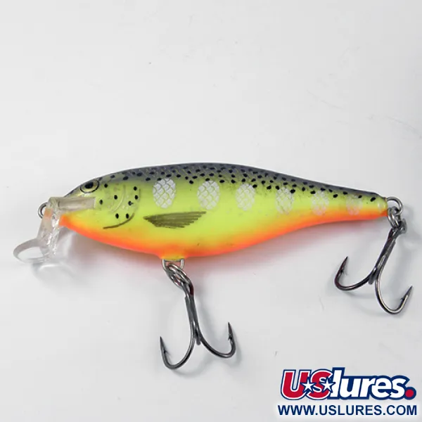 Rapala Shallow Shad Rap Señuelo, Perca, 7g, Balsa, #2613