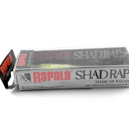 Rapala Shallow Shad Rap Señuelo, Perca, 7g, Balsa, #2613