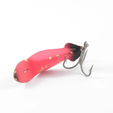 Cucharilla Buck Perry Spoonplug, Rosa / Negro, 4g, Latón, #2632