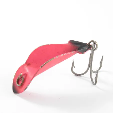 Cucharilla Buck Perry Spoonplug, Rosa / Negro, 4g, Latón, #2632