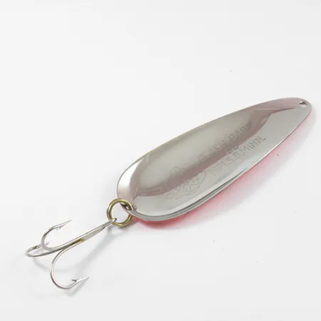 Nebco FlashBait 66 Cucharilla, Rojo / Negro / Níquel, 21g, USA, #2638