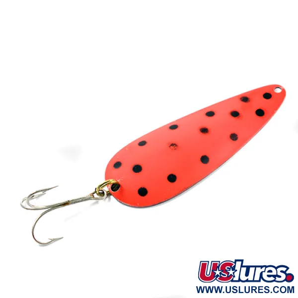 Nebco FlashBait 66 Cucharilla, Rojo / Negro / Níquel, 21g, USA, #2638