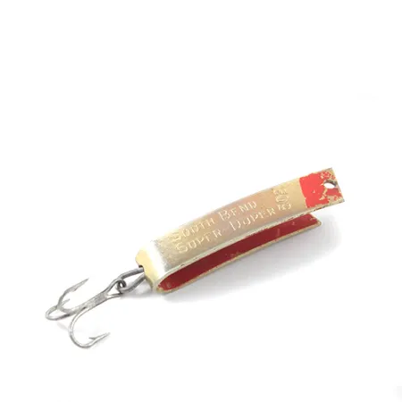 Super-Duper 502 Cucharilla, Oro / Rojo, 2.5g, Señuelo Vintage, #2667