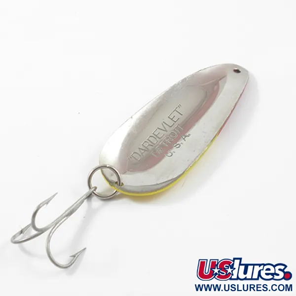 Dardevle Dardevlet Cucharilla, Rojo/Amarillo/Níquel, 21g, Lances, #2690