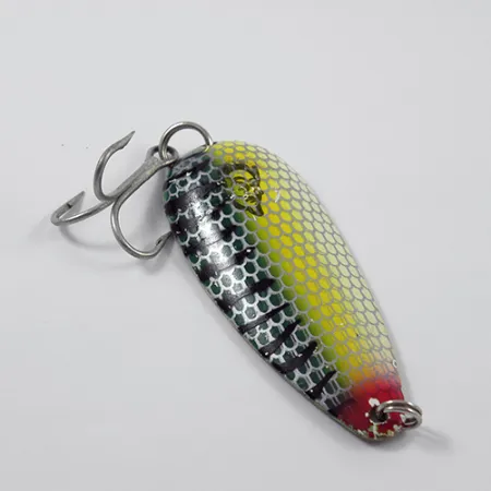 Cucharilla Eppinger Dardevle Dardevlet, Perca / Latón, 21g, #2691