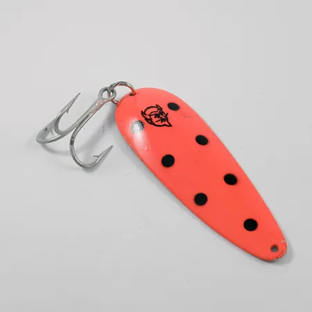 Dardevle Cuchara, Rosa / Negro / Níquel, 28g, Detroit USA, #2695