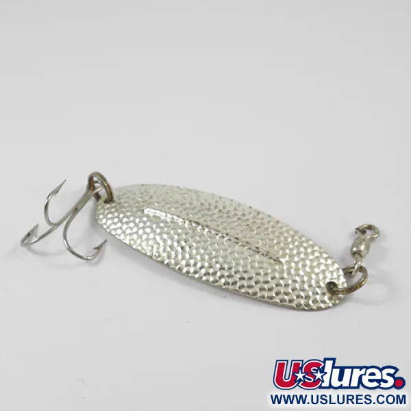Williams Wabler W60 Cucharilla, Plata martillada, 21g, Estable, #2703