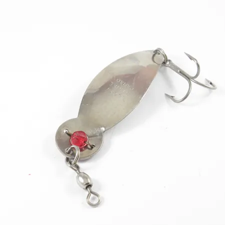 Lucky Strike One Eye Wiggler Cucharilla, Nickel/Red Eye, 14g, #2709
