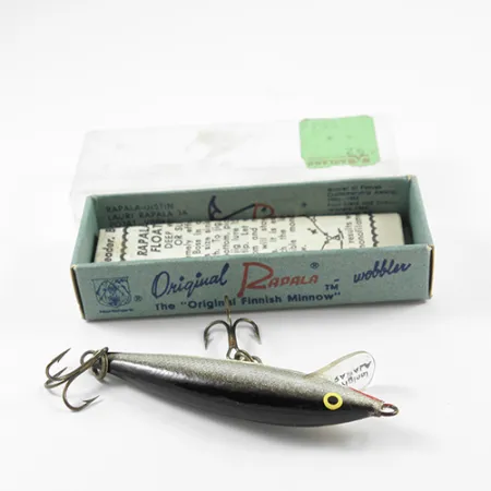 Rapala Original Floater Señuelo, Natural/Plata, 3.4g, Balsa, #2722