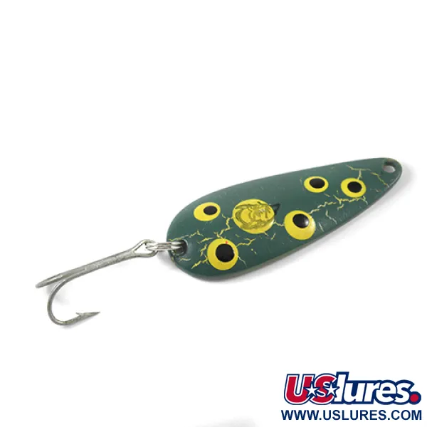 Eppinger Dardevle Imp Cucharilla, Frog/Nickel, 11g, Logo Devil, #2741