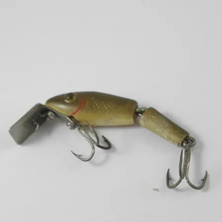 L&S Bait MirrOlure Articulado, Dorado Natural, 2g, Babero Metal, #2747