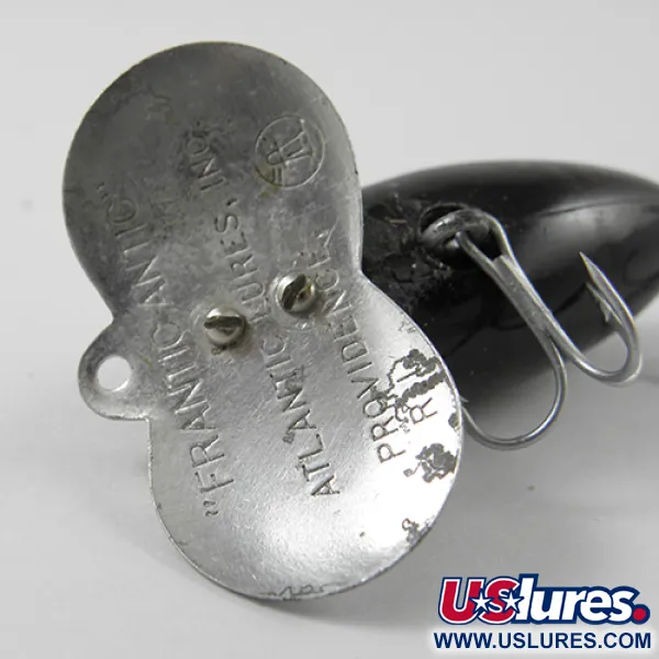 Atlantic Lures Frantic Antic Señuelo Superficie, Black/Silver, 6g, #2750