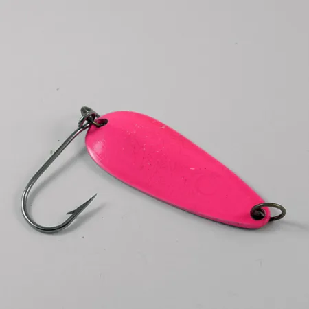 Les Davis Hotrod Cucharilla, Rosa / Níquel, 14g, Anzuelo Simple, #2754