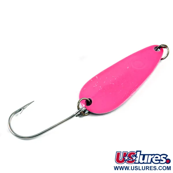 Les Davis Hotrod Cucharilla, Rosa / Níquel, 14g, Anzuelo Simple, #2754