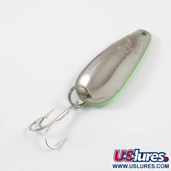 Blue Fox Tor-P-Do Cuchara, Verde/Rojo/Níquel, 14g, Forma Lágrima, #2757