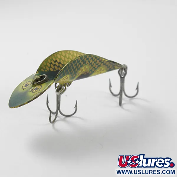 Buck Perry Spoonplug Cucharilla, Frog, 7g, Pesca de Estructura, #2760