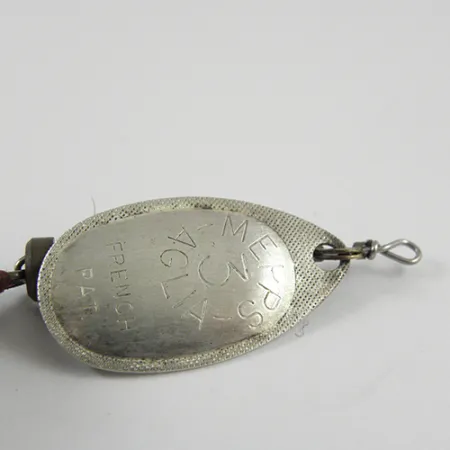 Mepps Aglia 3 dressed Cucharilla, Níquel, 7,3g, Anzuelo vestido, #2793