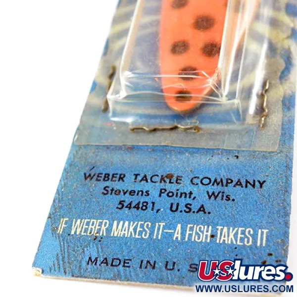 Weber Spoon Cucharilla, Rojo / Negro, 11g, Vintage OVP, #2802