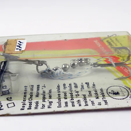 Luhr Jensen Hook Harness Montaje, Níquel, 6g, Cadena de bolas, #2811