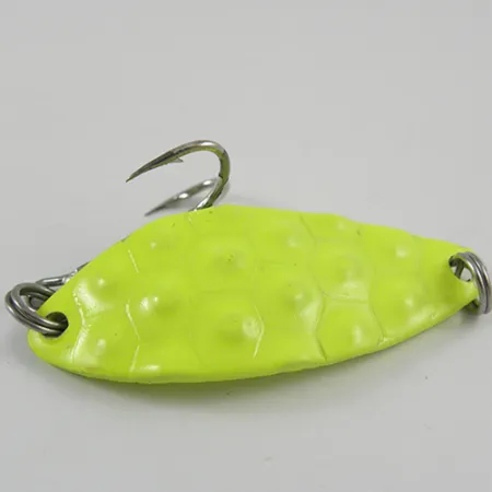 Gibbs KOHO Cucharilla, Chartreuse, 14g, Textura martillada, #2813