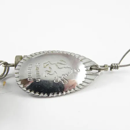 South Bend 2 Cucharilla, Níquel, 5,5g, Cola de plumas, #2817