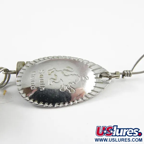 South Bend 2 Cucharilla, Níquel, 5,5g, Cola de plumas, #2817