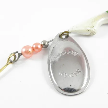 South Bend Walleye Wonder Spinnerbait, Níquel, 16g, Pala Ovalada, #2819