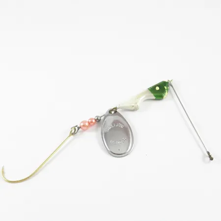 South Bend Walleye Wonder Spinnerbait, Níquel, 16g, Pala Ovalada, #2819