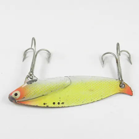 Heddon Sonar 435 Blade Bait, Amarillo/Rojo, 35g, Acción Ajustable, #2820