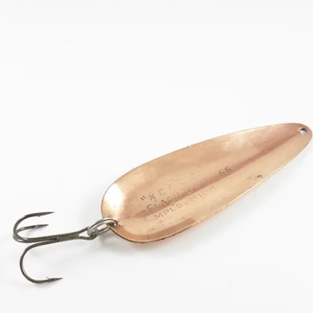 Nebco FlashBait 66 Cucharilla, Cobre, 21g, Vintage, #2823