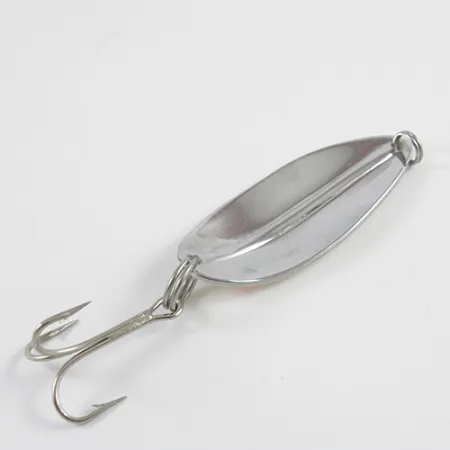 TODDCO Main liner Glow Cucharilla, Blanco/Rojo/Níquel, 12,5g, #2839