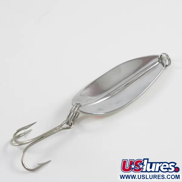 TODDCO Main liner Glow Cucharilla, Blanco/Rojo/Níquel, 12,5g, #2839