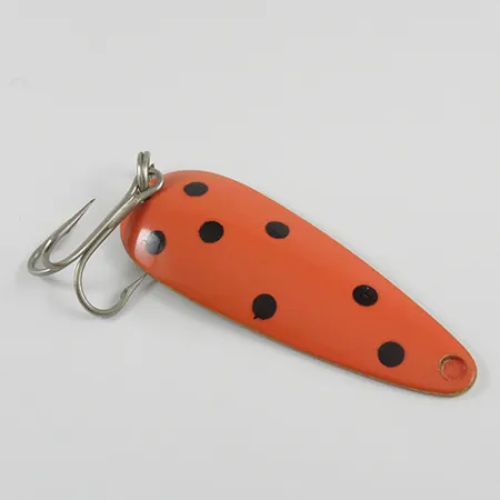 Len Thompson #2 Cucharilla, Rojo / Negro / Latón, 28g, #2841