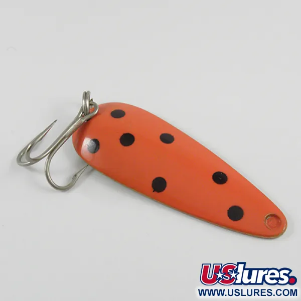 Len Thompson #2 Cucharilla, Rojo / Negro / Latón, 28g, #2841