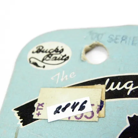 Buck Perry Spoonplug Serie 700, Rojo/Crema, 21g, Vintage, #2846