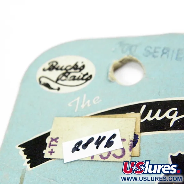 Buck Perry Spoonplug Serie 700, Rojo/Crema, 21g, Vintage, #2846