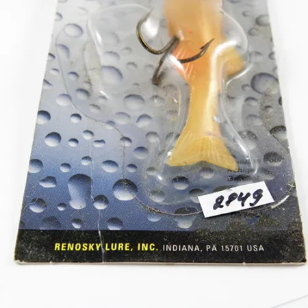 Renosky Sonic Swing Minnow Spinner Híbrido, Oro, 7g, Pala Oro, #2849