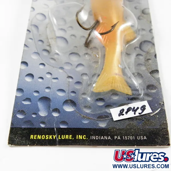 Renosky Sonic Swing Minnow Spinner Híbrido, Oro, 7g, Pala Oro, #2849