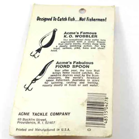 Acme Kastmaster Cucharilla, Dorado, 10,5g, Triple con Plumas, #2850