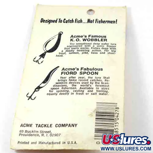 Acme Kastmaster Cucharilla, Dorado, 10,5g, Triple con Plumas, #2850