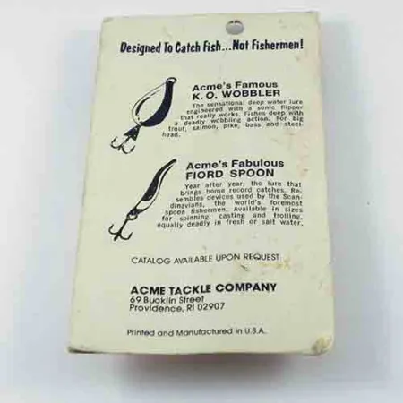 Acme Kastmaster Cucharilla, Níquel, 10,5g, Aleta Roja, #2851