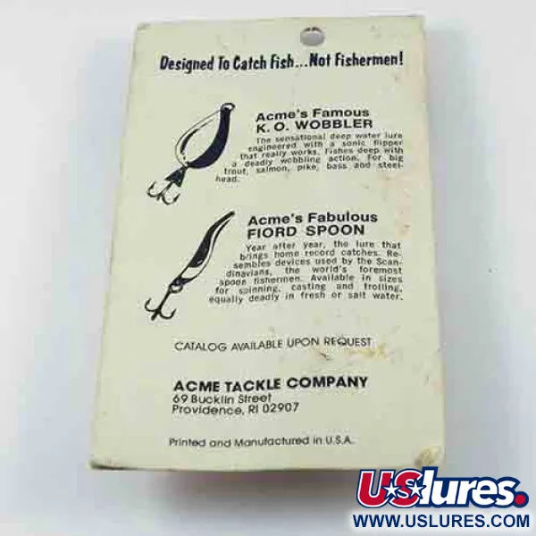 Acme Kastmaster Cucharilla, Níquel, 10,5g, Aleta Roja, #2851