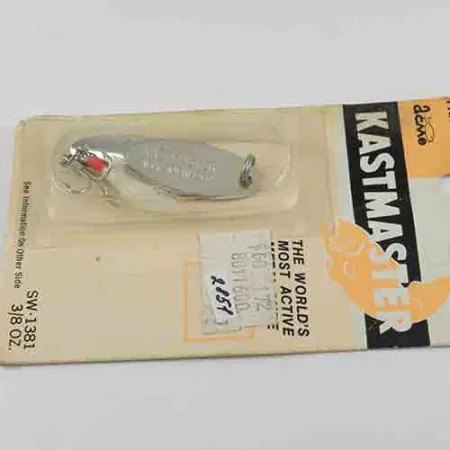 Acme Kastmaster Cucharilla, Níquel, 10,5g, Aleta Roja, #2851