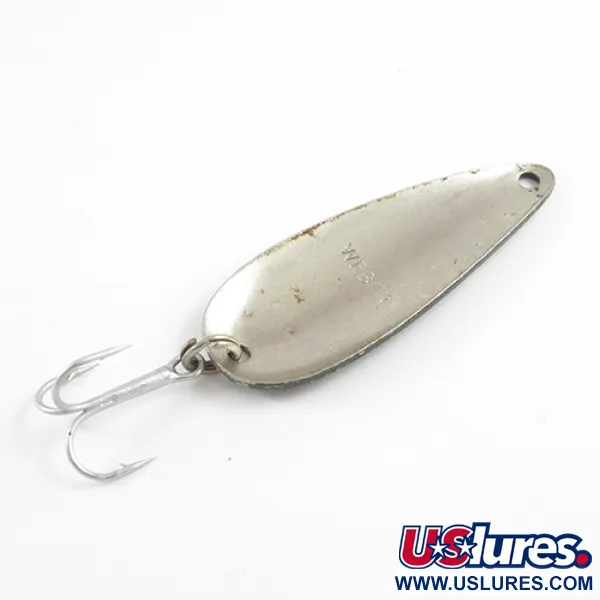 Cucharilla Weber, Verde/Plata, 12g, Vintage, #2861